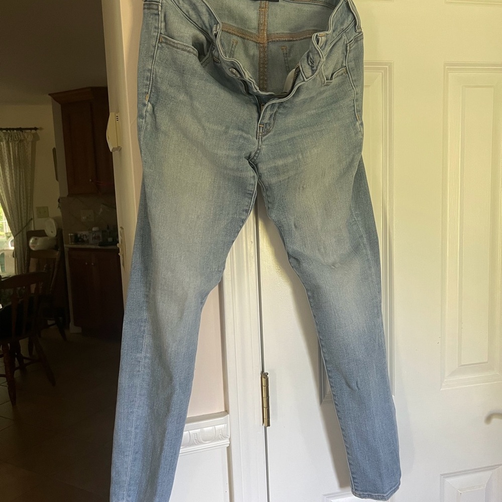 American Eagle Outfitters Blue Straight Leg Jeans